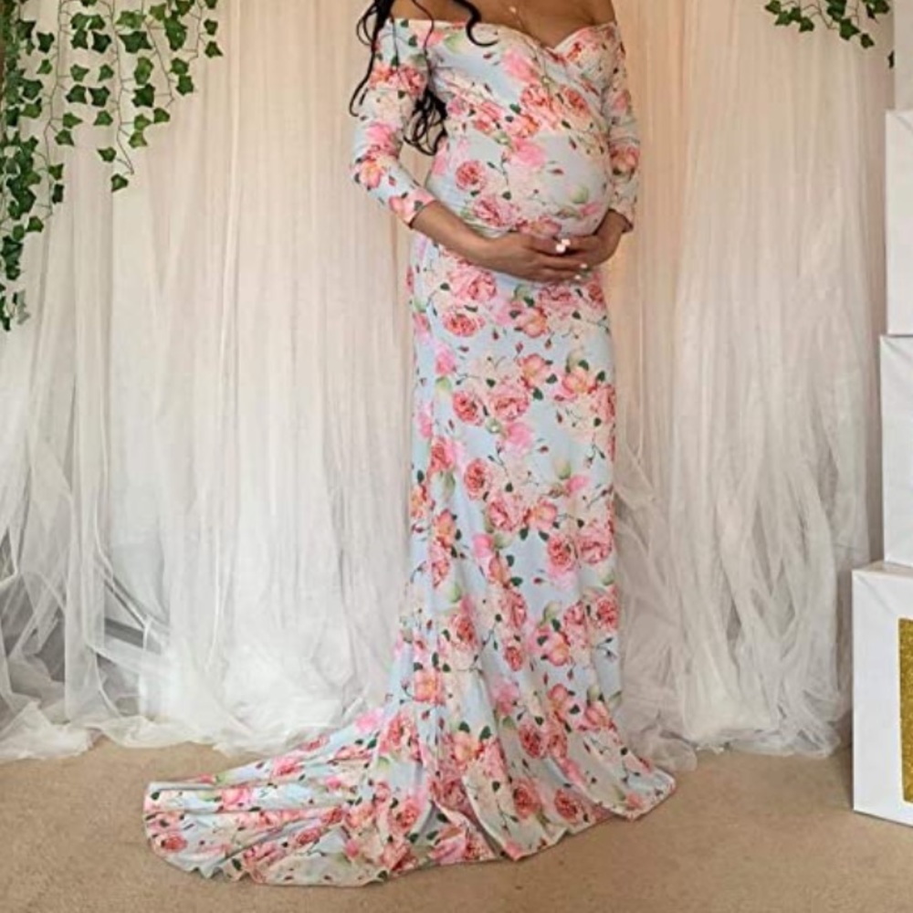 Fitted Maternity Gown